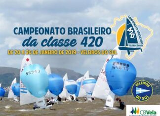 Brasileiro da classe 420 reunirá a Vela Jovem nacional  no Veleiros do Sul em ja...