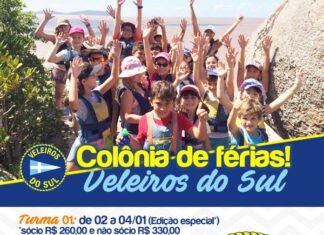 Colônia de Férias do Veleiros do Sul. A cada semana, diversão e atividades liga… Colônia de Férias do Veleiros do Sul. A cada semana, diversão e atividades liga...