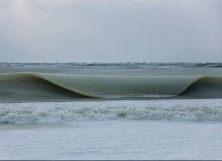 Frio intenso congela as ondas do mar nos EUA, criando um espetáculo nunca antes visto Frio intenso congela as ondas do mar nos EUA, criando um espetáculo nunca antes visto