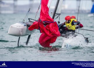 O alvo agora é o pódio
A classificação da classe Nacra17 do Brasil para a Medal… O alvo agora é o pódio
A classificação da classe Nacra17 do Brasil para a Medal...