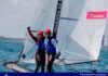 Primeira medalha da classe Nacra17 do Brasil veio com a dupla Samuel Albrecht e ...