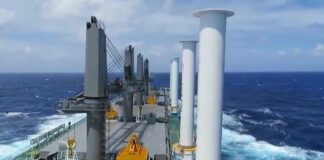  a MV Afros | ANEMOI Flettner Rotor System | Reduce Fuel Consumption