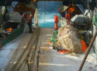  a Working At Sea
