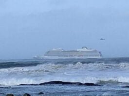 Cruzeiro fica à deriva no mar da Noruega e 1.300 passageiros são resgatados de helicóptero