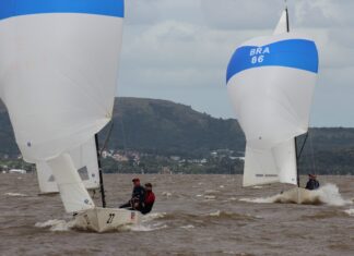 Equipe Bossa Nova é tricampeã brasileira de Soling