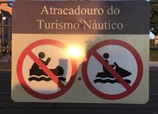 Pontos publicos de atracação na Orla do Guaiba
