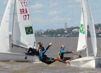 Ricardo Paranhos e Rodolfo Streibel são campeões sul-americanos da classe 470 de 2019 - Revista NÁUTICA