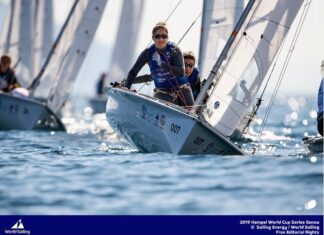 Gaúchas conquistam ouro no Campeonato Mundial da Classe 470 em Gênova.CAMPEÃS NA… Gaúchas conquistam ouro no Campeonato Mundial da Classe 470 em Gênova.CAMPEÃS NA...