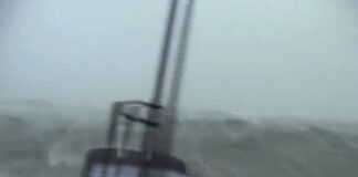  a Cargo Ship in Severe Weather Conditions