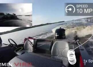 Efeito da força centrífuga em bote @60mph Efeito da força centrífuga em bote @60mph