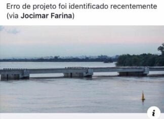 Engenheiro da nova ponte do Guaíba proíbe corno de navegar. (RS na vanguarda)