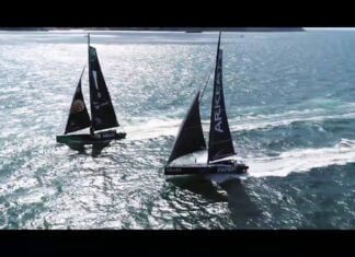 a Full speed with Sebastien Simon and the Team Arkea Paprec ! a Full speed with Sebastien Simon and the Team Arkea Paprec !