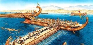 Batalha de Salamina, parte da História da humanidade - Mar Sem Fim