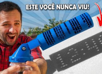 INCRÍVEL!!! Relógio de sol que projeta o horário