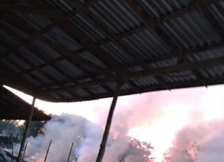 Incêndio na Marina da Conga