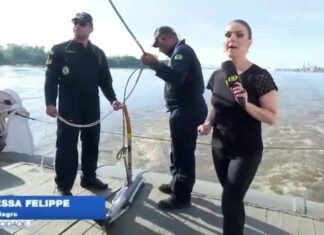 Marinha do Brasil atualiza batimetria no Rio Guaíba Marinha do Brasil atualiza batimetria no Rio Guaíba