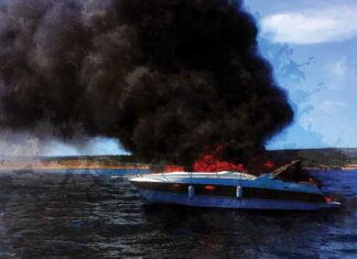 Nova matéria-prima usada na fabricação de barcos de fibra de vidro promete criar barreira contra fogo - Revista NÁUTICA