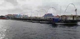Ponte móvel em Curaçao