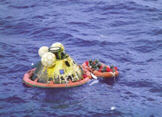 Apollo 11 voltava a salvo para a Terra com seus 3 astronautas há 50 anos Apollo 11 voltava a salvo para a Terra com seus 3 astronautas há 50 anos