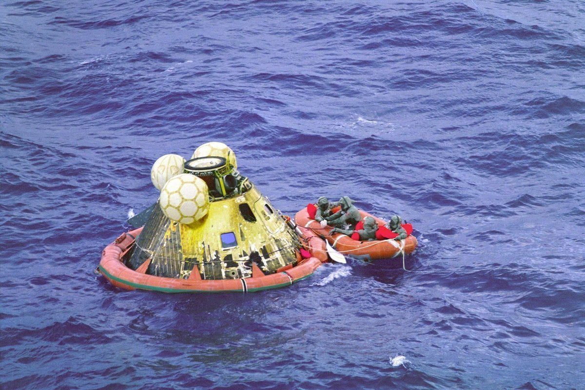 Apollo 11 Voltava A Salvo Para A Terra Com Seus 3 Astronautas Há 50 Anos 1