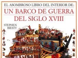 O assombroso livro do interior de um barco de guerra do século XVIII
