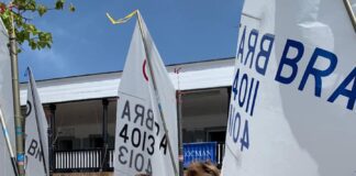 Veleiros do Sul obtém a melhor classificaçao do Brasil no Optimist, Antigua, com...