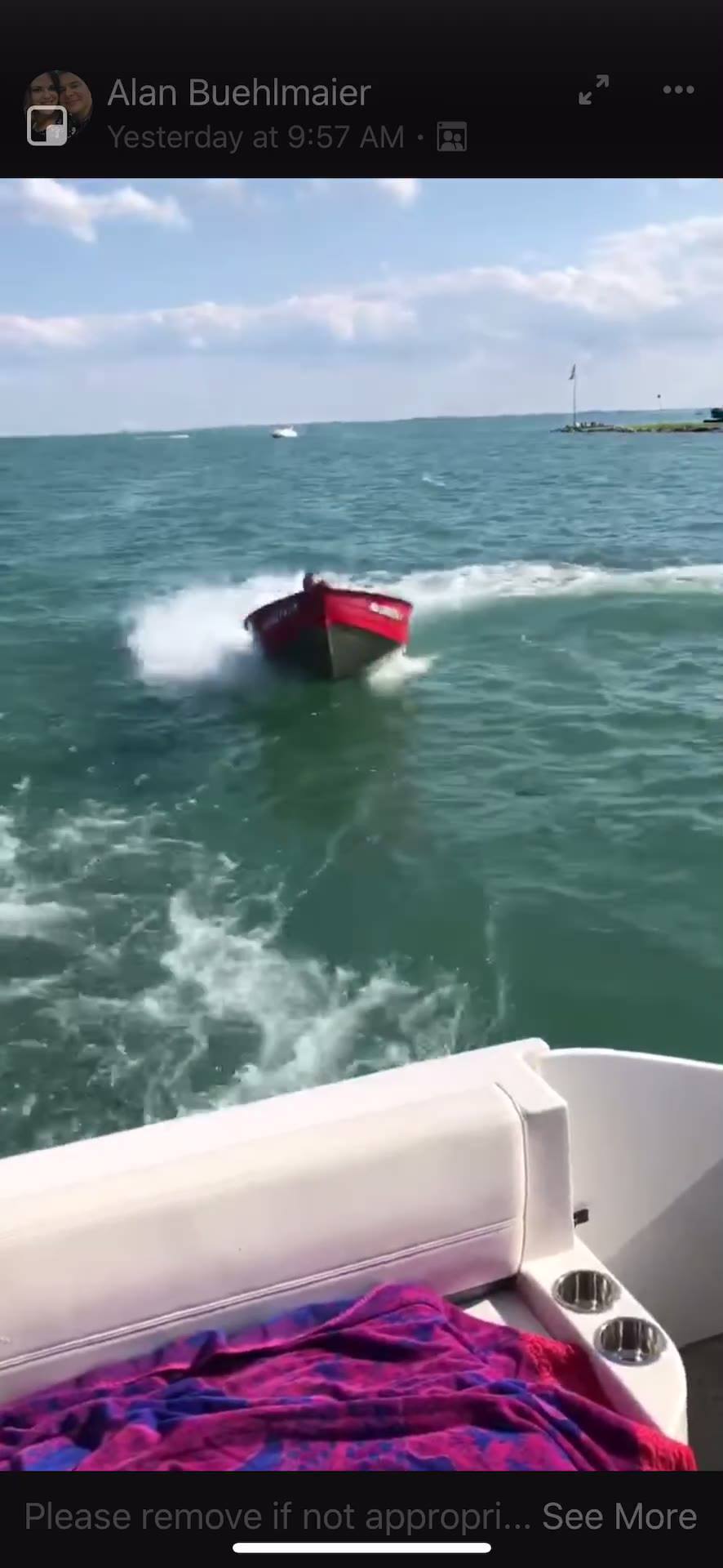 Yesterday On Lake St Clair Edit: This Is Not My Boat Nor My Video. I Shared A V... 1 Yesterday On Lake St Clair Edit: This Is Not My Boat Nor My Video. I Shared A V... 1