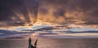 Rolex Fastnet Race - uma bela paisagem!
