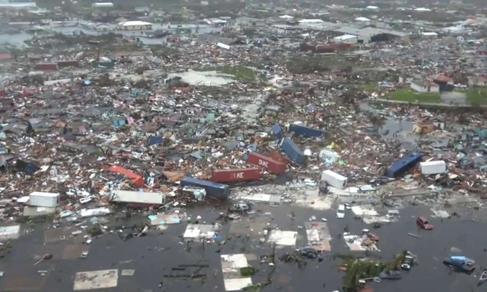 Aerial Video From The Bahamas Shows Devastation After Hurricane Dorian - Bno News Aerial Video From The Bahamas Shows Devastation After Hurricane Dorian - Bno News 1