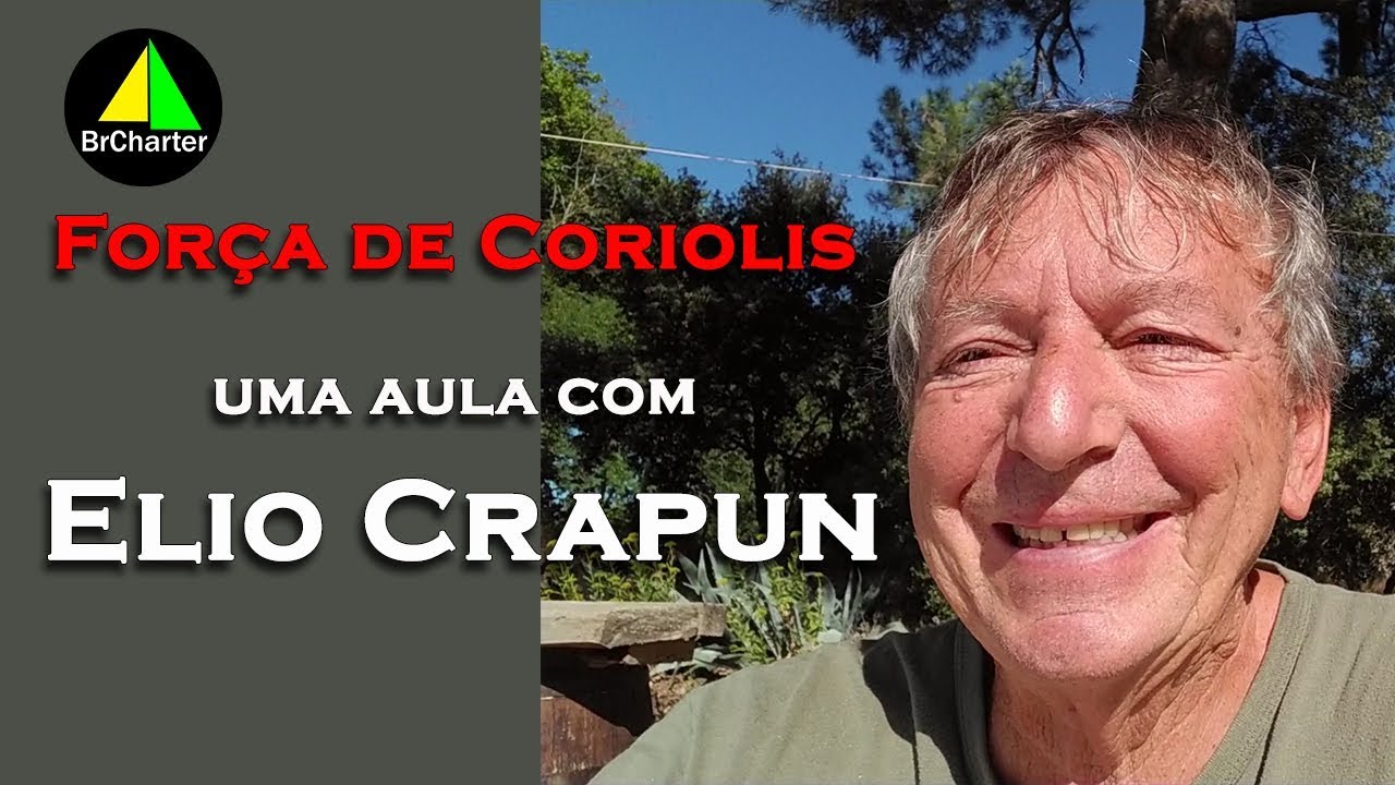 Aula Do Navegador E Físico Elio Crapun Sobre A Força De Coriolis. Aula Do Navegador E Físico Elio Crapun Sobre A Força De Coriolis. 1