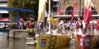 Clipper largou de Londres em 1º de setembro e chegará a Punta del Este em outubr...