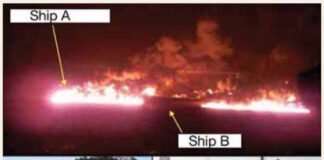 Real Life Accident: Collision Leads To Massive Explosion, Kills Nine Crew Members