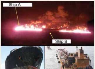 Real Life Accident: Collision Leads To Massive Explosion, Kills Nine Crew Members Real Life Accident: Collision Leads To Massive Explosion, Kills Nine Crew Members