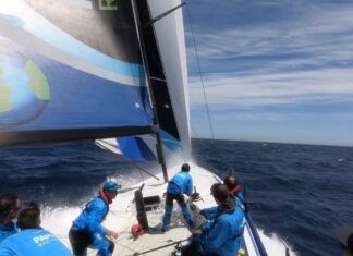  a Downwind speed with TP 52 Paprec Recyclage ! ❤️