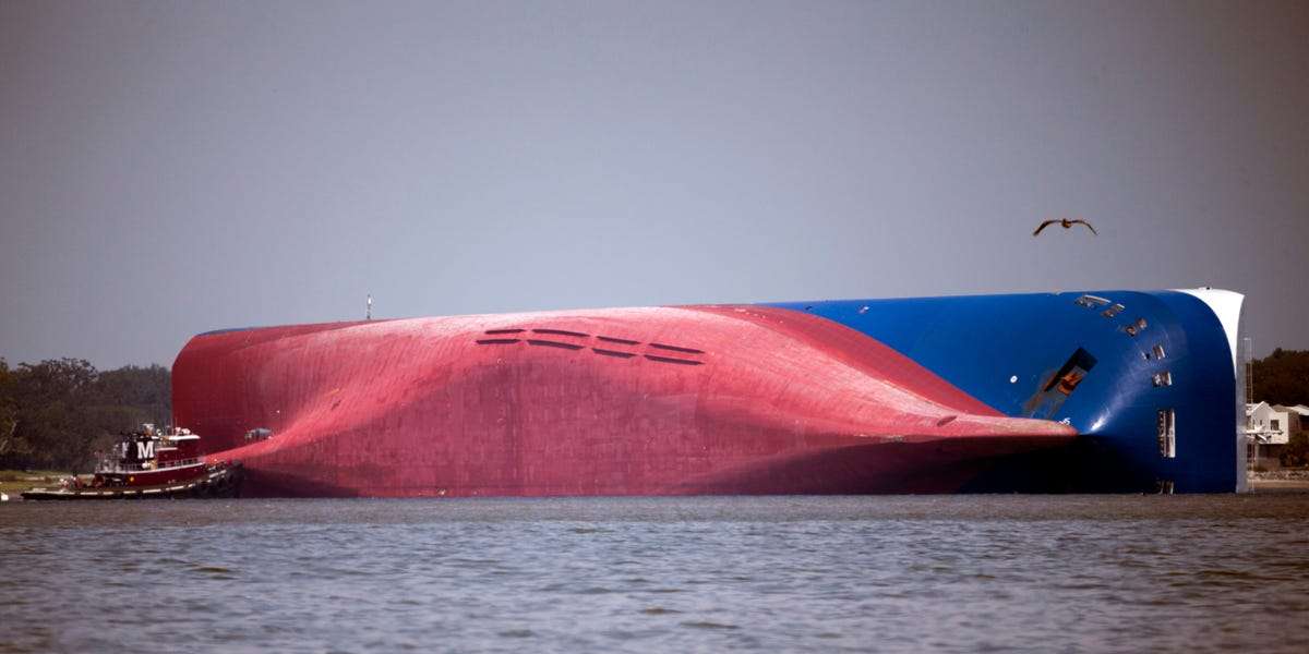 The Cargo Ship That Mysteriously Capsized Off The Coast Of