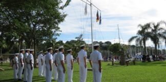 A Marinha do Brasil irá prestar uma homenagem aos atletas do Programa Olímpico d...