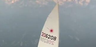 Bela cena mostra a utilização do Foil no Laser
