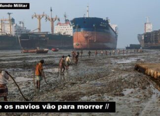 Onde os navios vão para morrer