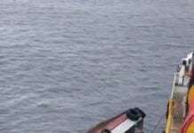  a Supply Boat Capsizing