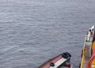 a Supply Boat Capsizing a Supply Boat Capsizing