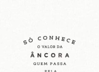 Só conhece o valor da âncora...
