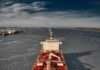 Leaving Southampton Port ! 
 PC: DroneAperture
