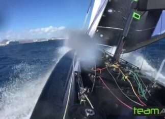 Sailing fast! Sailing fast!