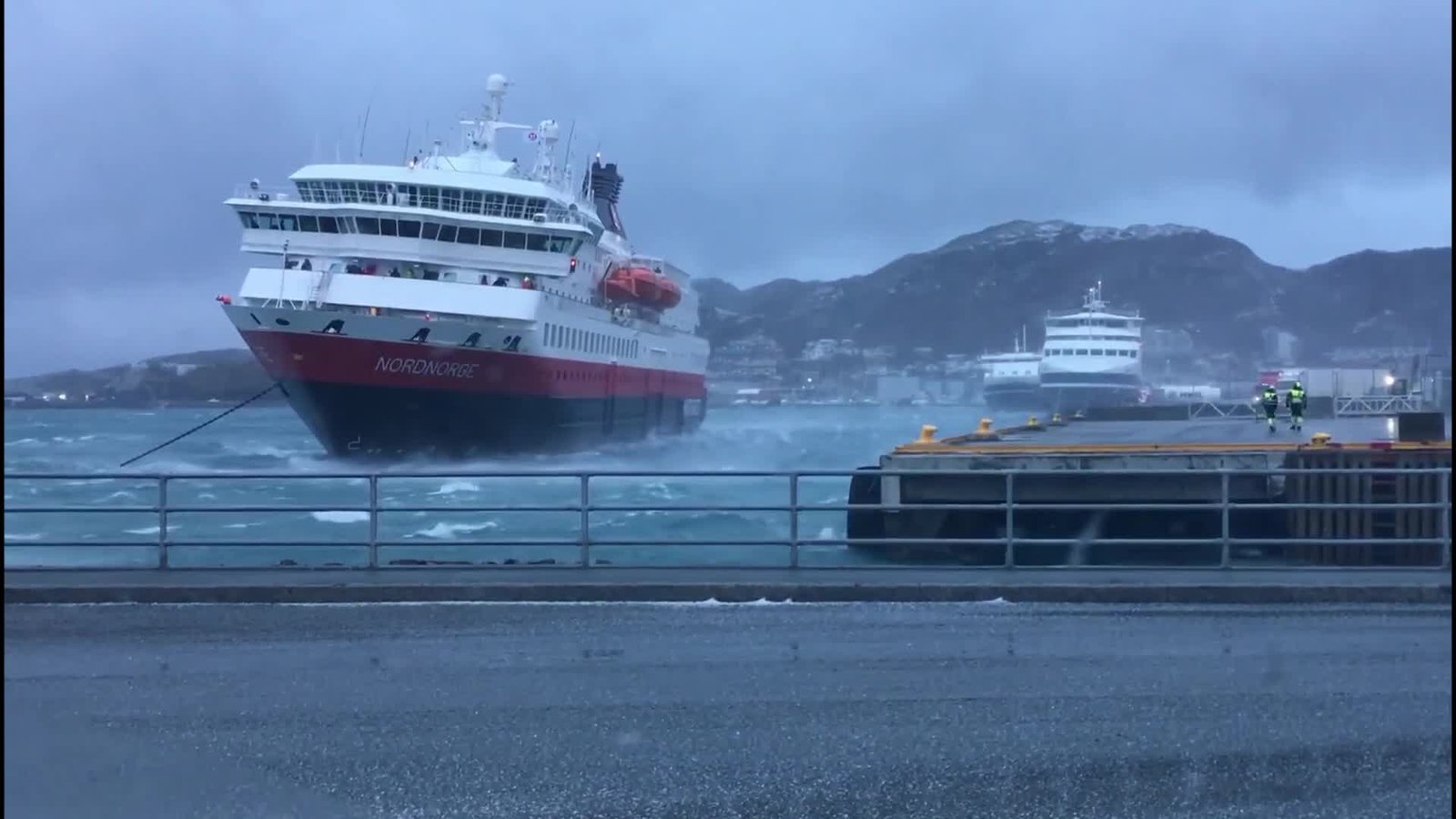 A Ship Dragging Her Anchor In Bad Weather 1