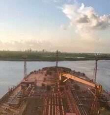 a Arrival in Calcasieu, USA a Arrival in Calcasieu, USA