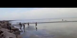 14/03/2020 - Tsunami meteorológico na praia do Cassino