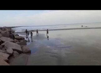 14/03/2020 - Tsunami meteorológico na praia do Cassino