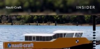 Lancha com suspensão...