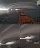 A imagem pode conter: oceano, céu, água e atividades ao ar livre