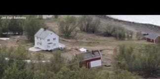 NORWAY LANDSLIDE: Massive landslide sweeps 8 homes into the sea | ABC7